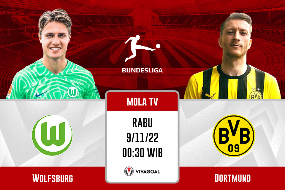 Wolfsburg vs Dortmund: Prediksi, Jadwal, dan Link Live Streaming