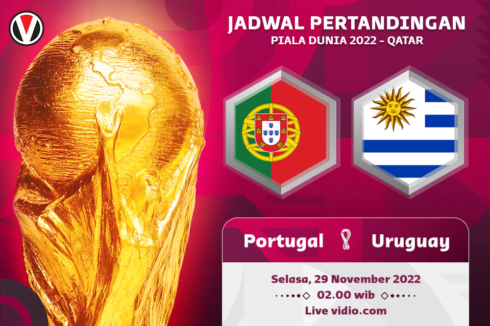 Portugal vs Uruguay: Prediksi, Jadwal, dan Link Live Streaming