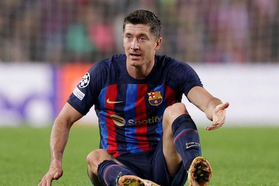 Lewandowski Dipastikan Absen Perkuat Barcelona Sebanyak 3 Laga
