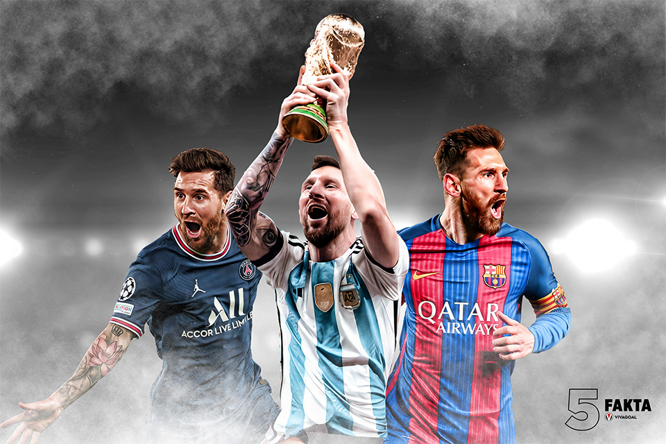 5 Fakta Lionel Messi, sang Greatest of All Time