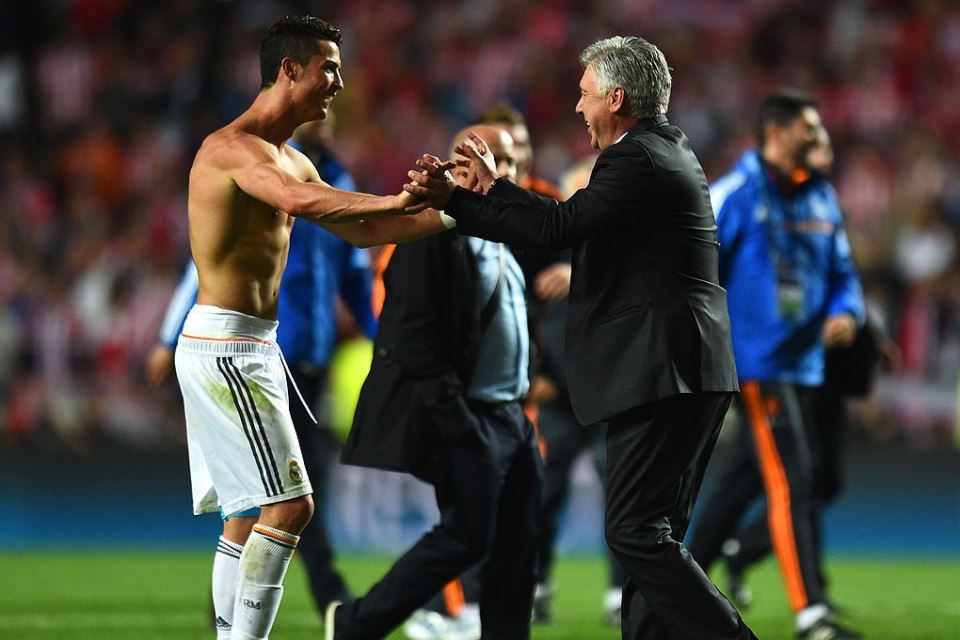 Ancelotti: Melatih Ronaldo Justru Bikin Segalanya Jadi Sangat Mudah