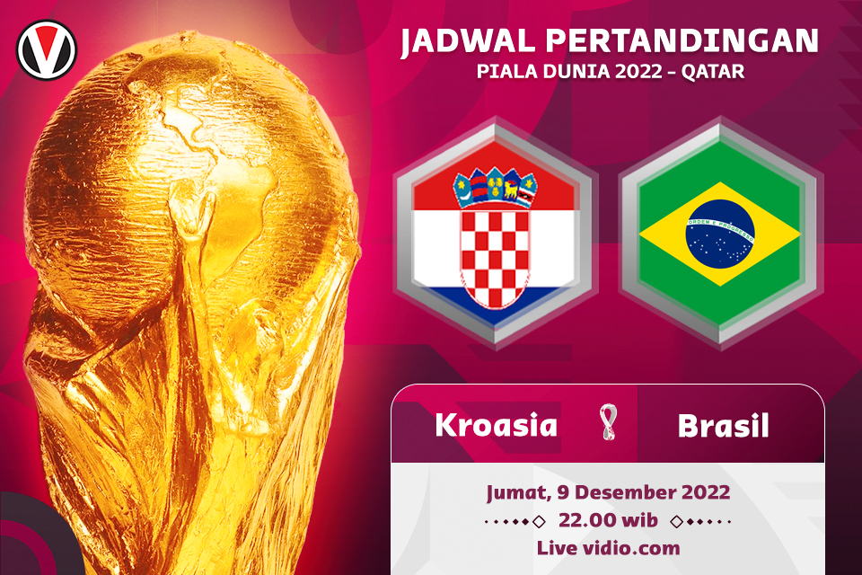 Kroasia vs Brasil: Prediksi, Jadwal, dan Link Live Streaming