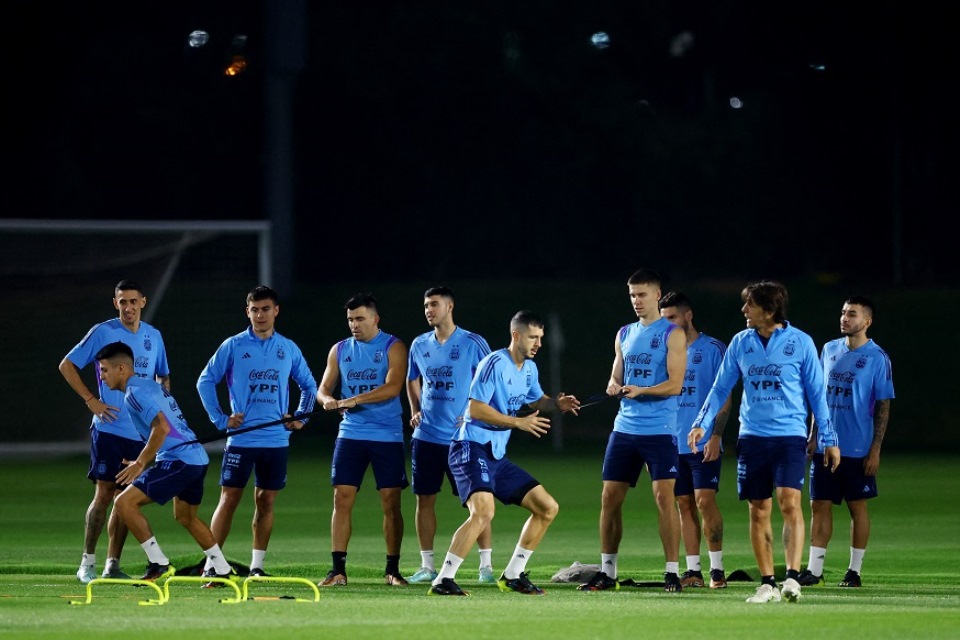 Lionel Messi Tak Nampak di Sesi Latihan Argentina Jelang Final, Ada Apa?