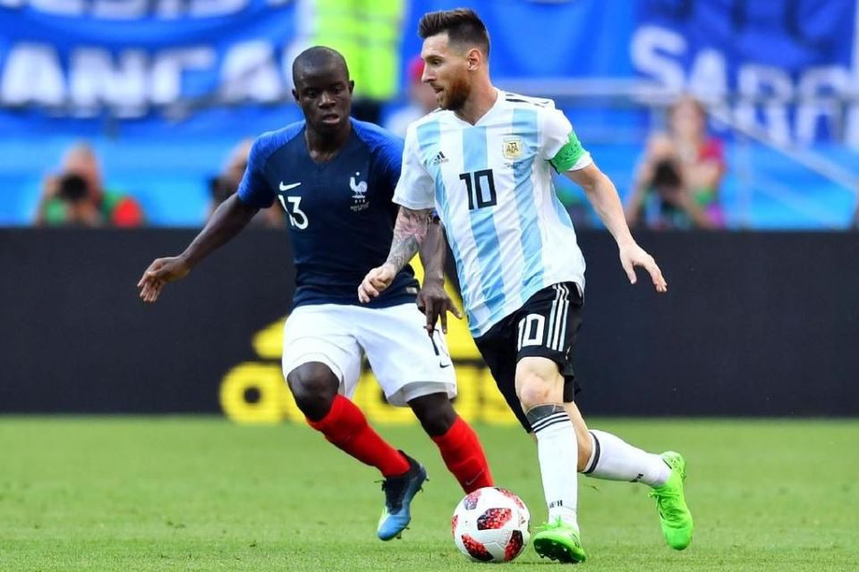 Tak Ada N'Golo Kante, Siapa Jadi Tumpuan Prancis Redam Messi?