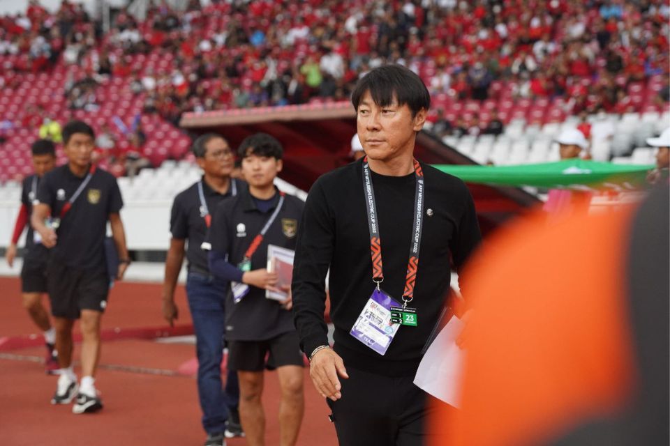 Cuma Bisa Menang 2-1 Atas Kamboja, Shin Tae-yong Marah ke Pemain Indonesia