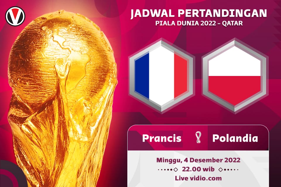 Prancis vs Polandia: Prediksi, Jadwal dan Link Live Streaming