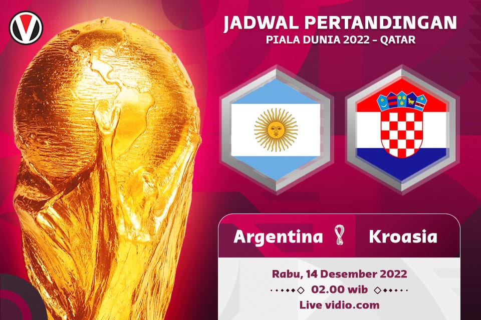 Argentina vs Kroasia: Prediksi, Jadwal dan Link Live Streaming