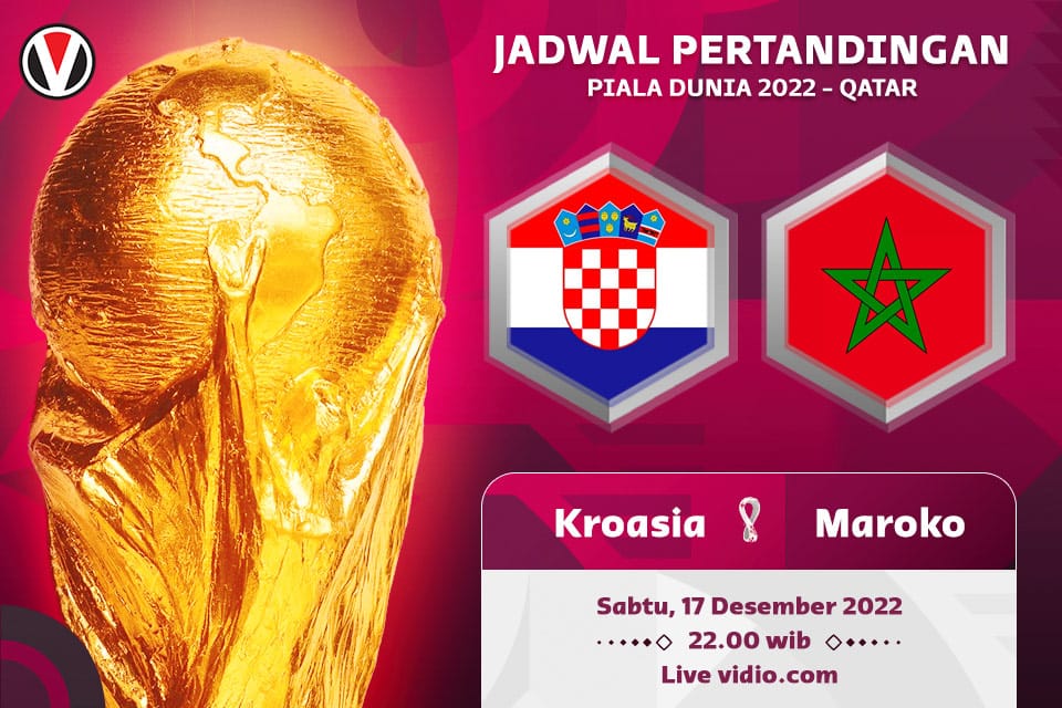 Kroasia vs Maroko: Prediksi, Jadwal dan Link Live Streaming