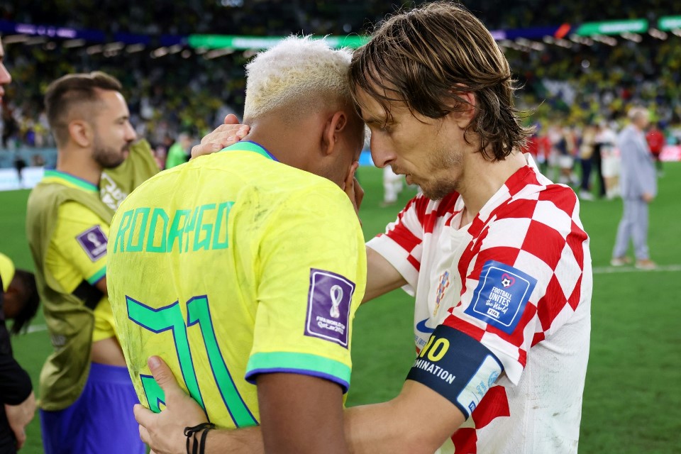 Meski Gagal Eksekusi Penalti, Luka Modric Puji Keberanian Rodrygo