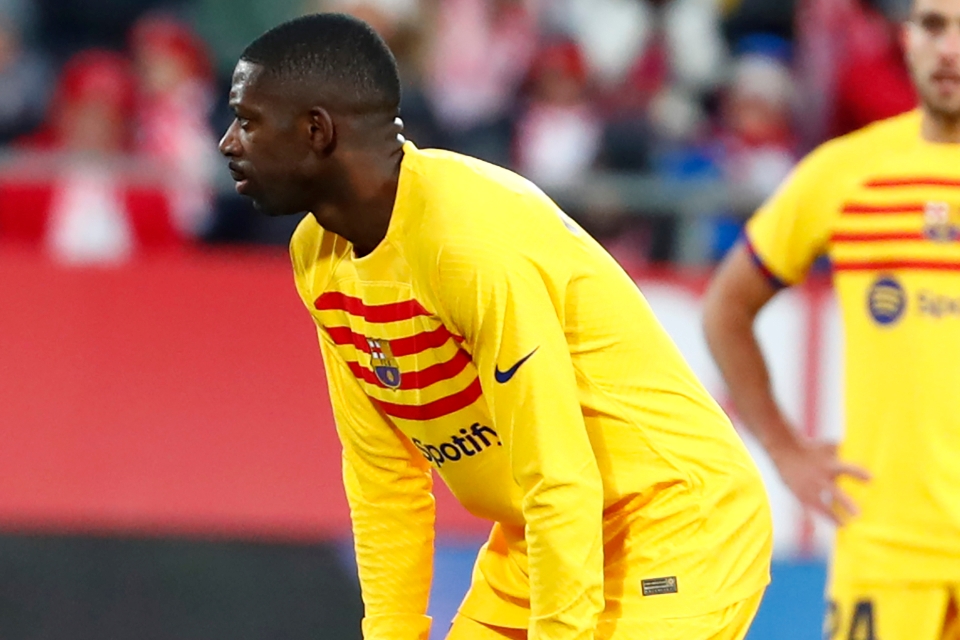 Cedera Ousmane Dembele Jadi Harga Kemenangan Barcelona atas Girona