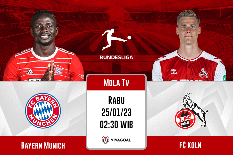 Bayern Munich vs FC Koln: Prediksi, Jadwal, dan Link Live Streaming