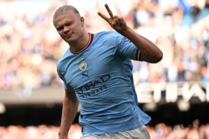 Catatan-Catatan Spesial Haaland Usai Torehkan Hattrick