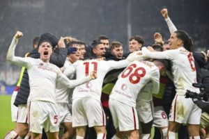 Sabar Kunci AS Roma Tahan Imbang AC Milan di San Siro