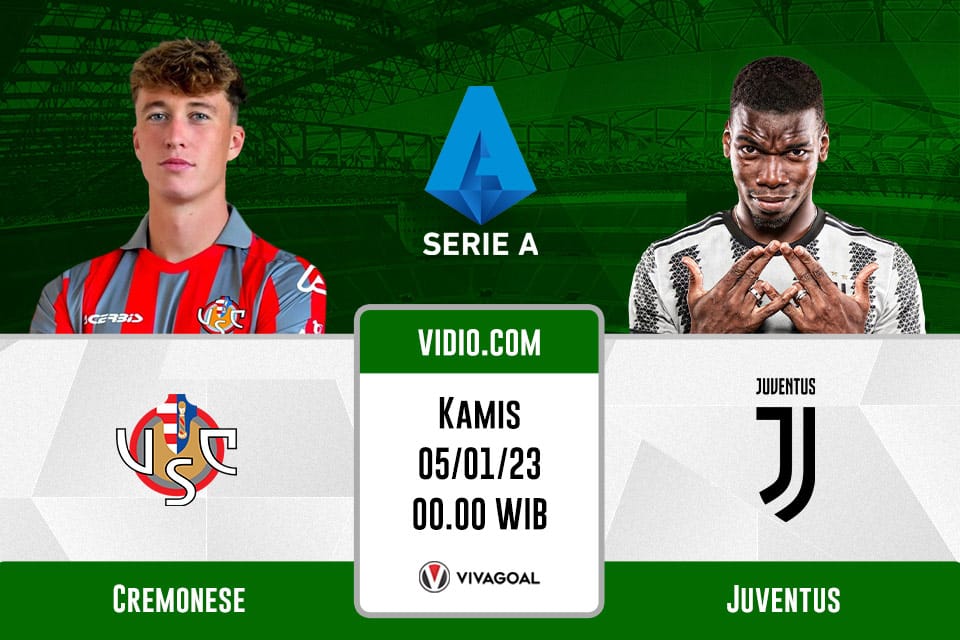 Cremonese vs Juventus: Prediksi, Jadwal dan Link Live Streaming