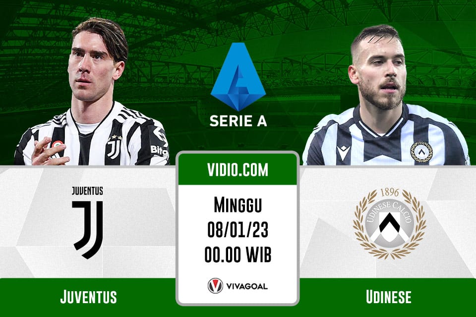 Juventus vs Udinese: Prediksi, Jadwal dan Link Live Streaming