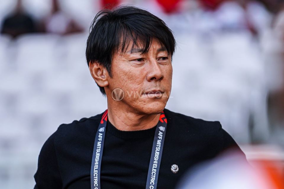 Shin Tae-Yong balas psywar Park Hang-Seo jelang leg kedua Piala AFF 2022.