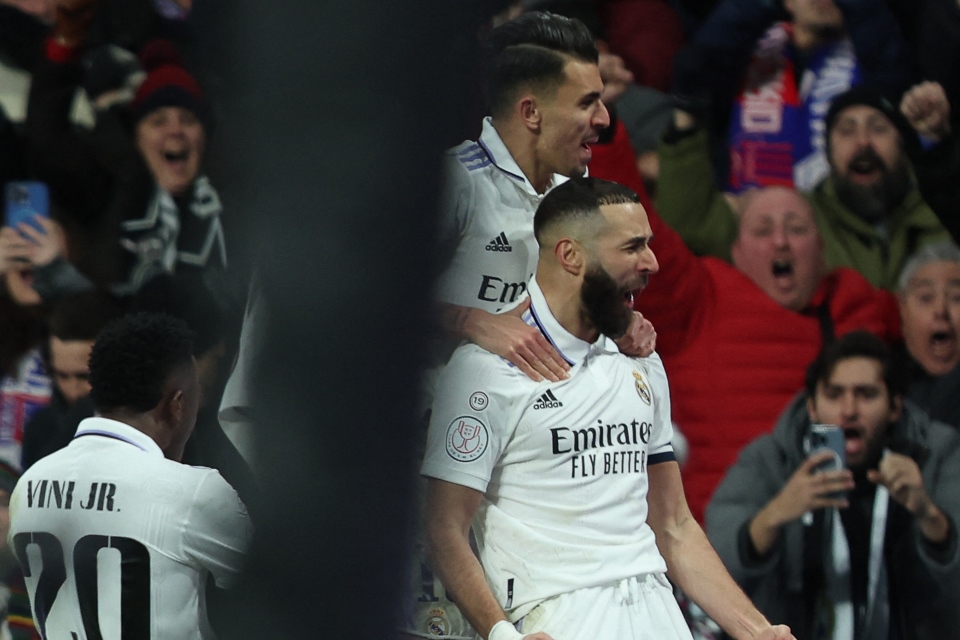 Madrid Lolos ke Semifinal Copa del Rey, Benzema Kirim Sinyal Positif
