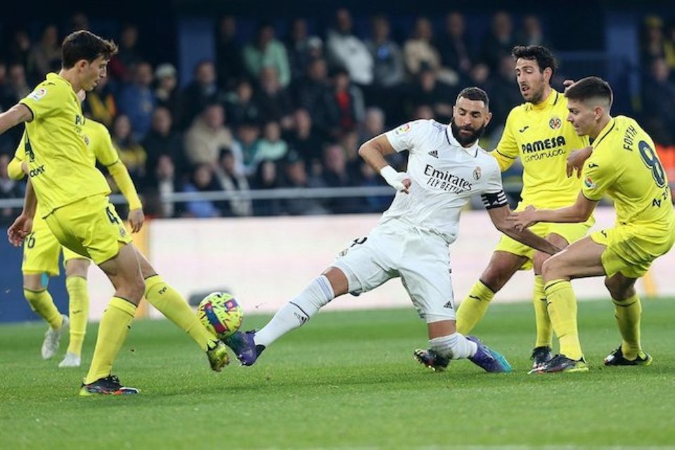 Villarreal Tumbangkan Real Madrid dengan Skor Tipis 2-1