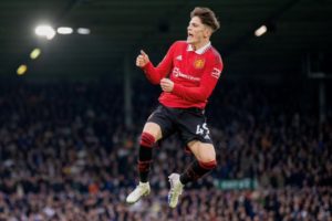 Diincar Bayern, Man United Pagari Garnacho Dengan Kontrak Jangka Panjang