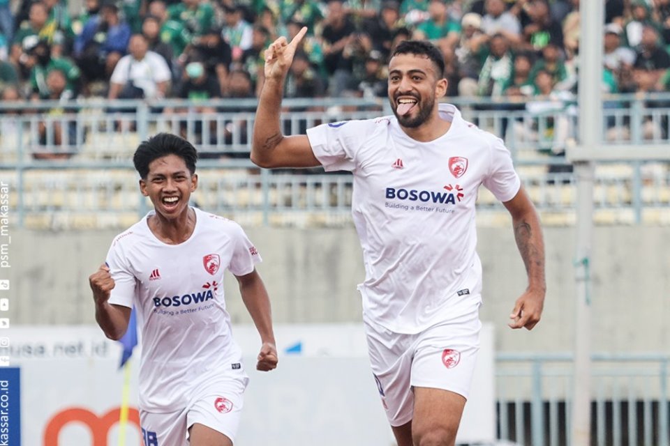 Gol Bunuh Diri Muhammad Alwi Amankan 3 Angka Penting untuk PSM Makassar