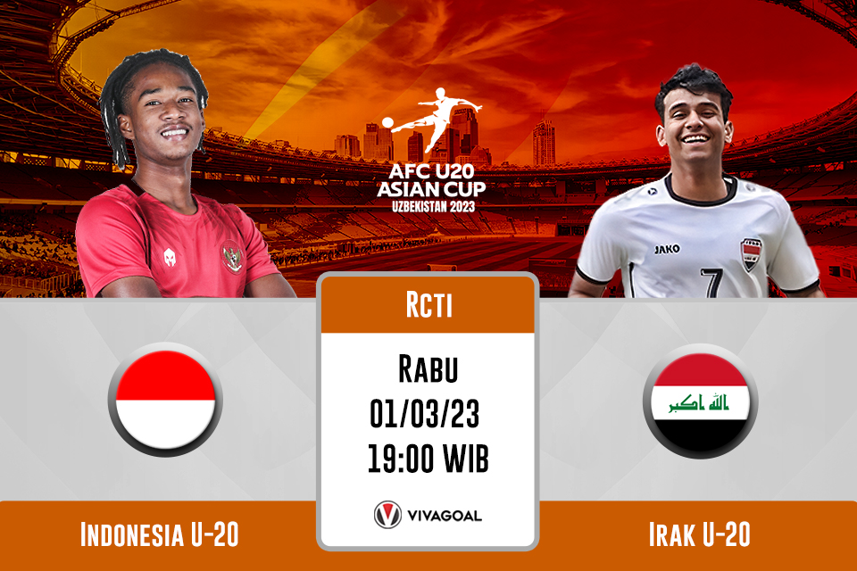 Indonesia U20 vs Irak U20 Prediksi, Jadwal, dan Link Live Streaming