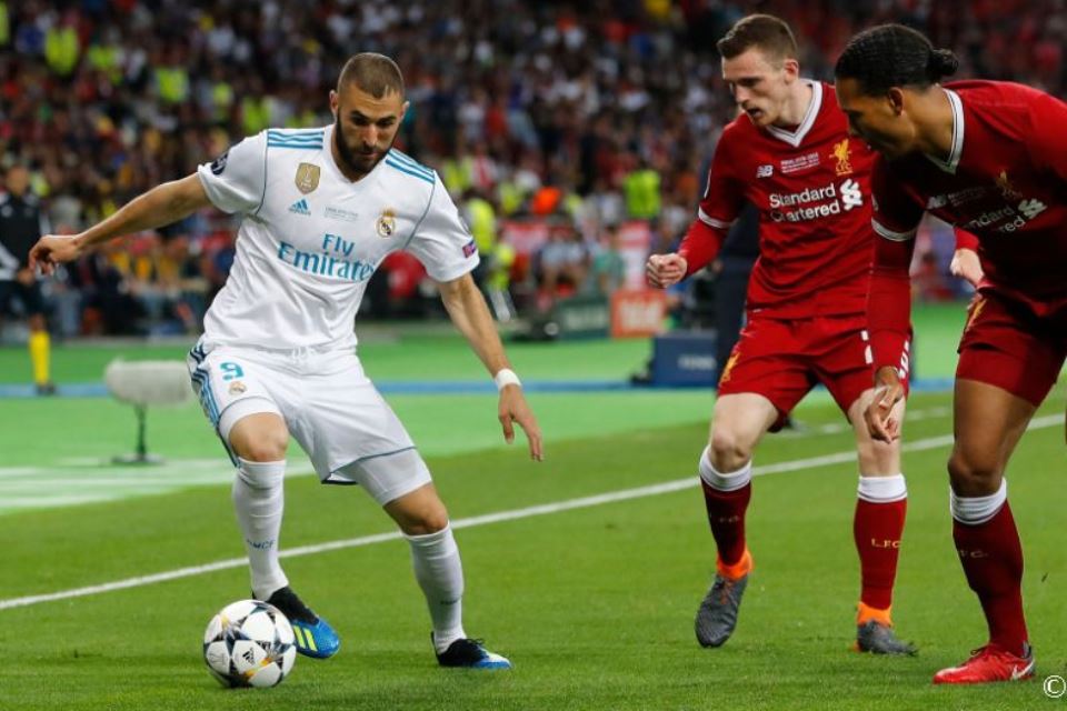 Liverpool vs Real Madrid: Benzema Momok Bagi Bek-Bek Si Merah