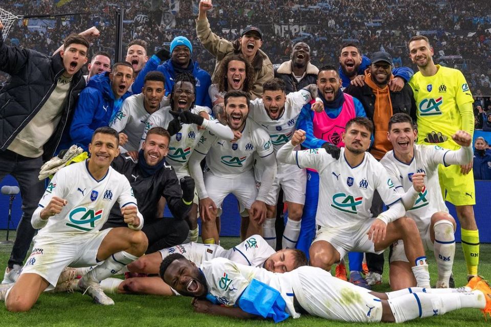 Kalahkan PSG, Marseille Catatkan Rekor Sejak 12 Tahun Terakhir