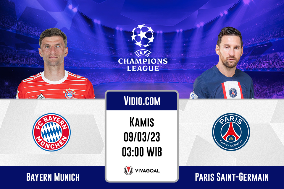 Bayern Munich vs Paris Saint-Germain: Prediksi, Jadwal, dan Link Live Streaming