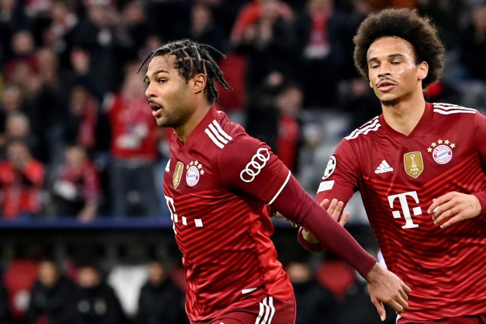 Bayern Munich Berpotensi Jual Serge Gnabry dan Leroy Sane