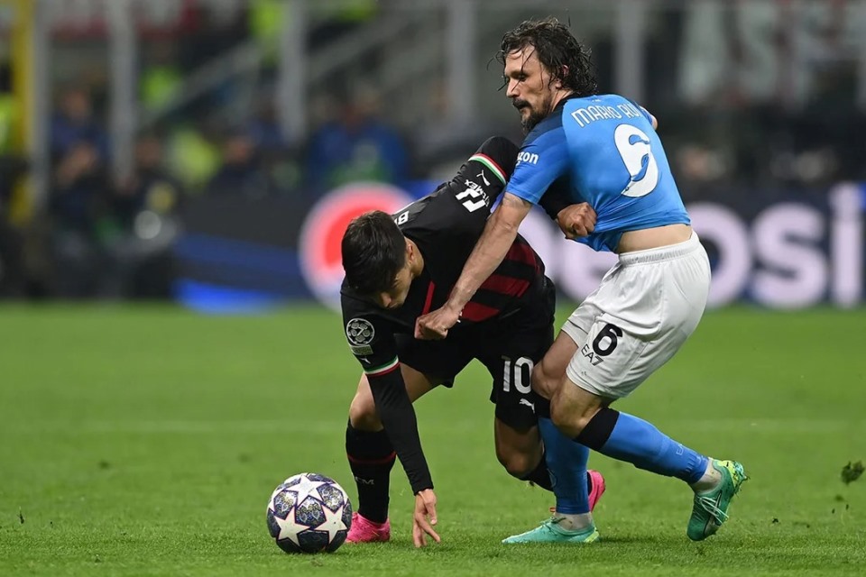 5 Data dan Fakta Jelang Duel Penentuan Napoli vs AC Milan