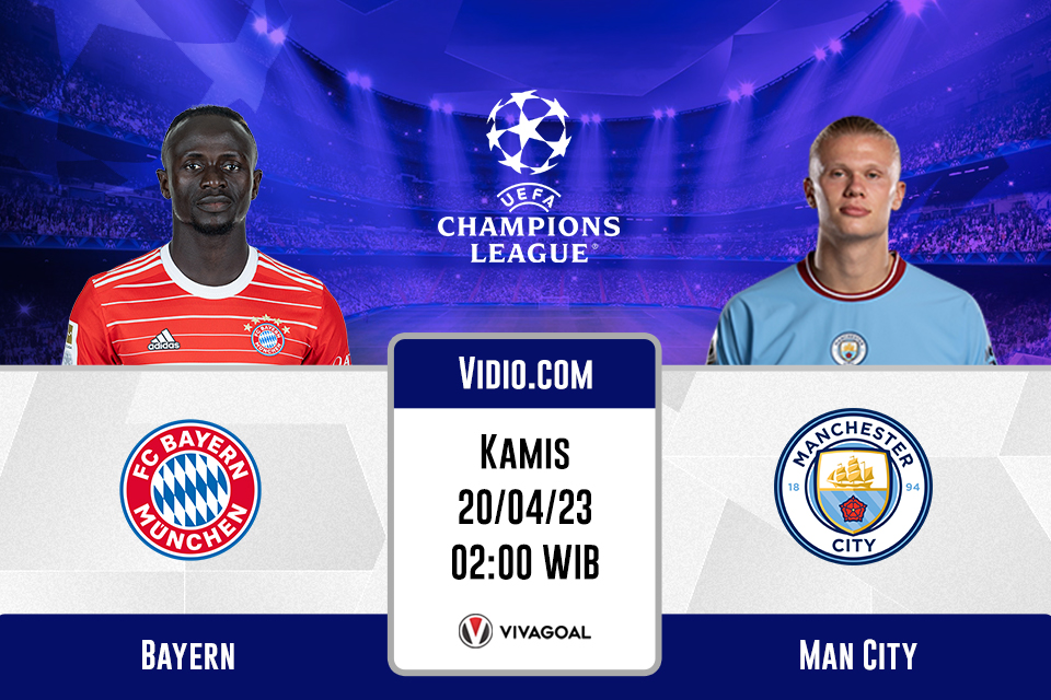 Bayern vs Man City: Prediksi, Jadwal, dan Link Live Streaming