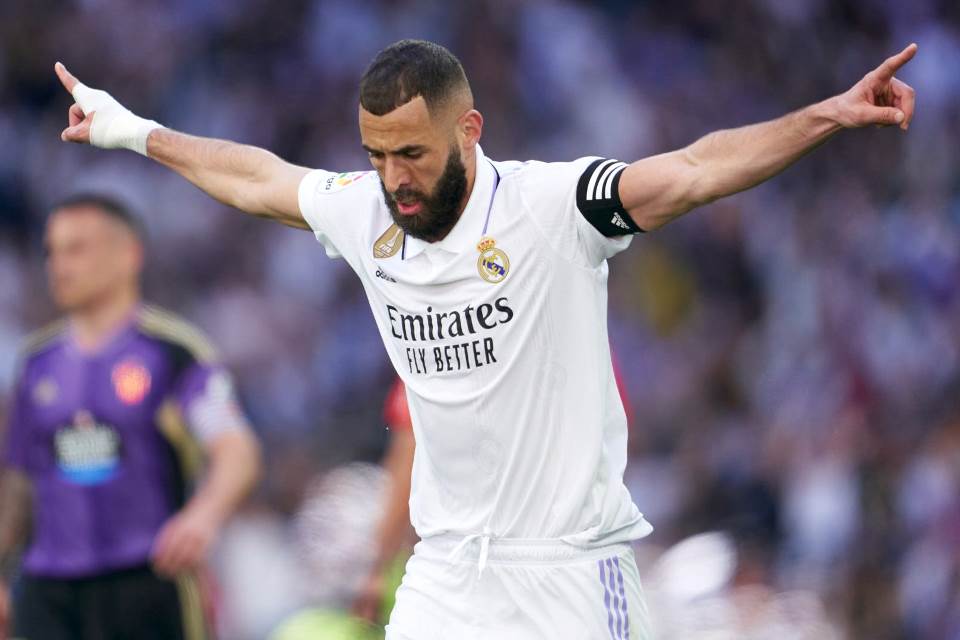 Cetak Hattrick Kontra Valladolid, Karim Benzema Pecahkan Beberapa Rekor Sekaligus