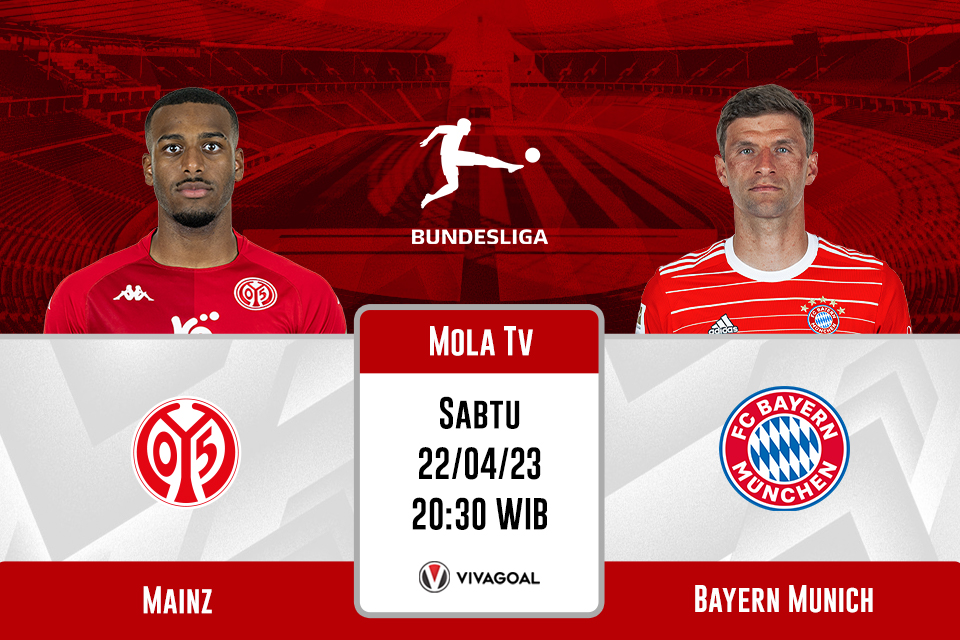 Mainz vs Bayern Munich: Prediksi, Jadwal, dan Link Live Streaming