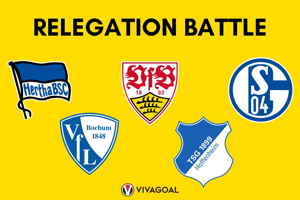 Bochum, Hoffenheim, Hertha, Schalke 04, dan Stuttgart: Bukti Ketatnya Zona Degradasi Bundesliga