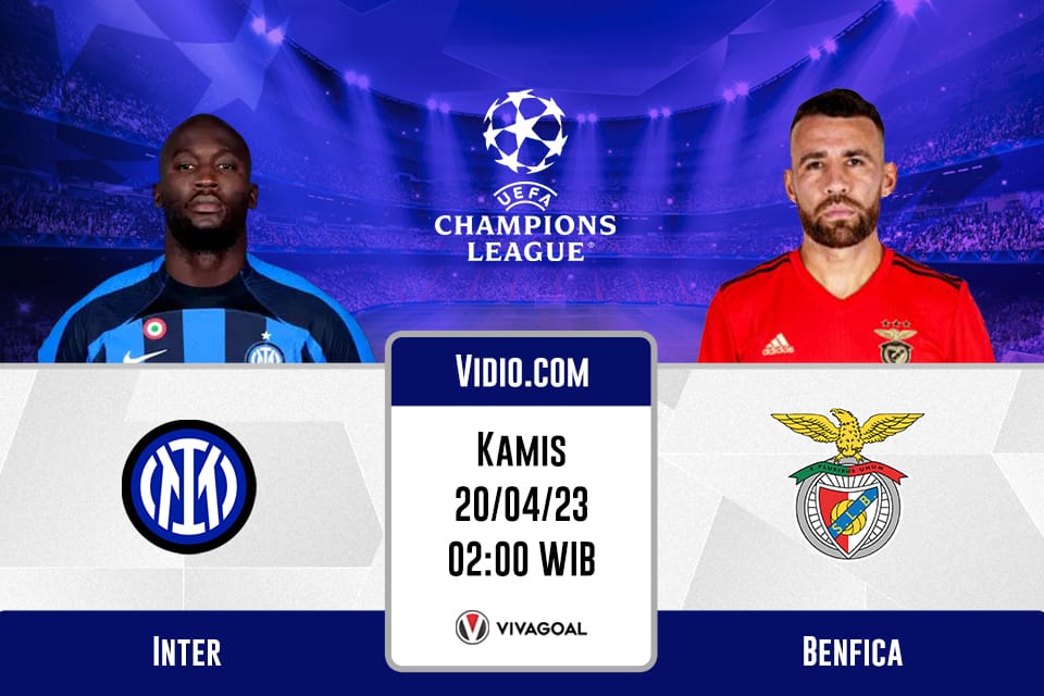 Inter Milan vs Benfica: Prediksi, Jadwal dan Link Live Streaming