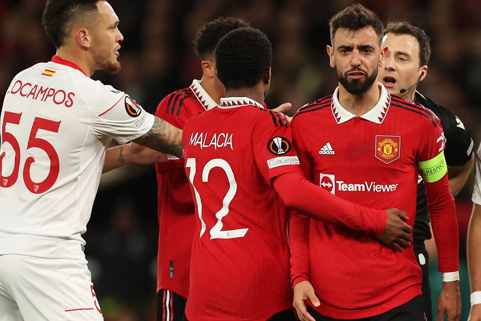 Jumpa Sevilla di leg Kedua Europa League, United Dipastikan Tak Diperkuat Pilarnya