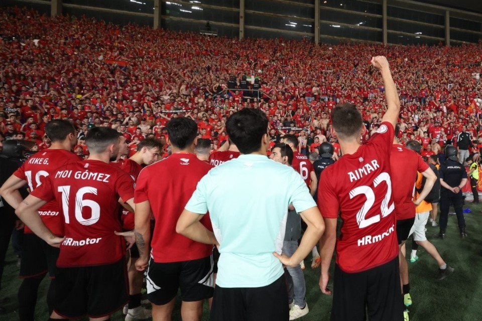 Gagal Rebut Gelar Copa del Rey, Osasuna Minta Maaf pada Fans