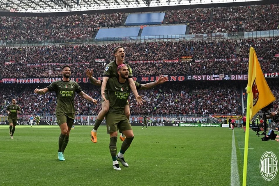 Bobol Gawang Lazio, Theo Hernandez Ulangi Gol Terbaik Serie A Musim Lalu