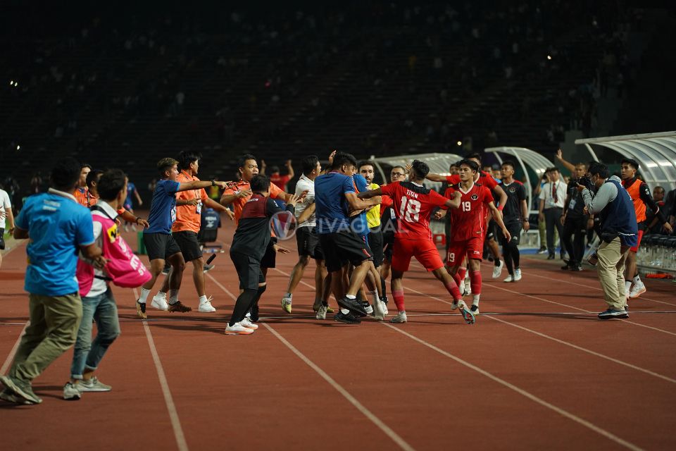 Kericuhan Antara Indonesia dan Thailand di Final SEA Games 2023 Berakhir Damai