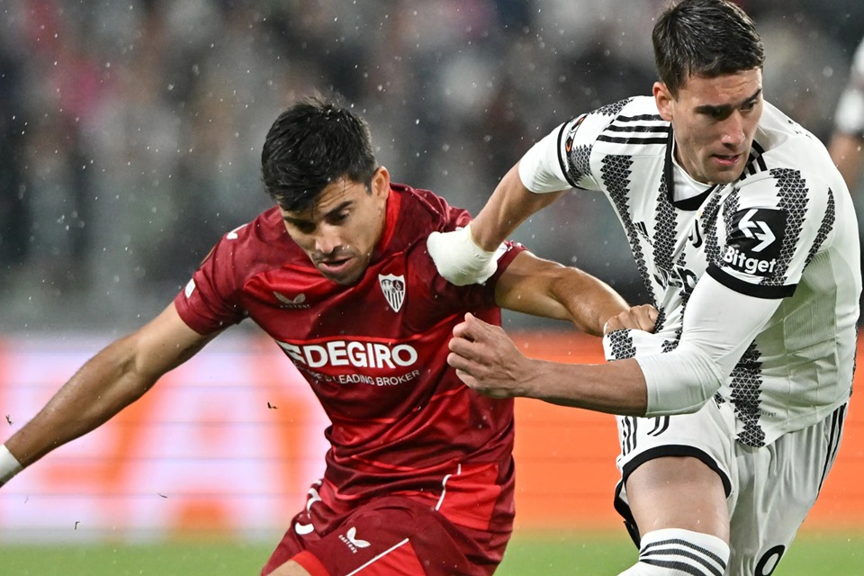 Kebobolan Gol Telat Lawan Juventus, Pelatih Sevilla Bangga dengan Performa Tim