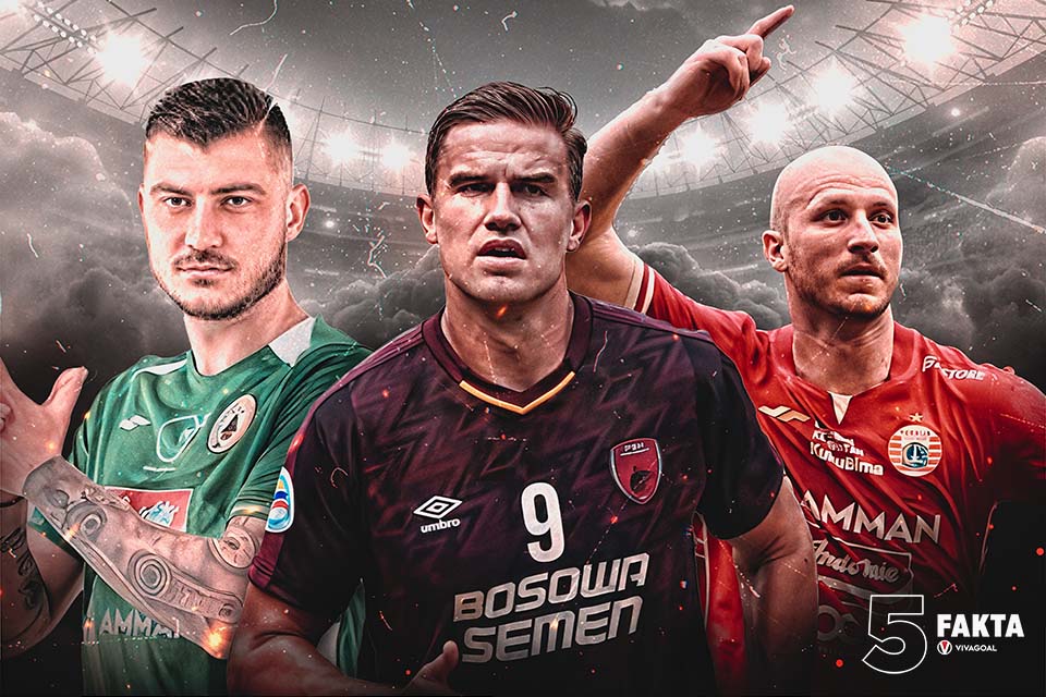 5 Fakta Kiprah Pemain Eropa di Liga Indonesia