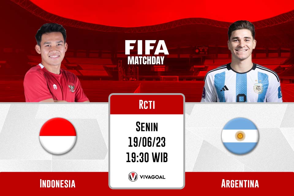 Indonesia vs Argentina: Prediksi, Jadwal, dan Link Live Streaming