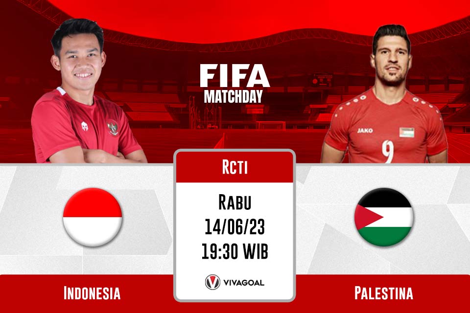 Indonesia vs Palestina: Prediksi, Jadwal, dan Link Live Streaming