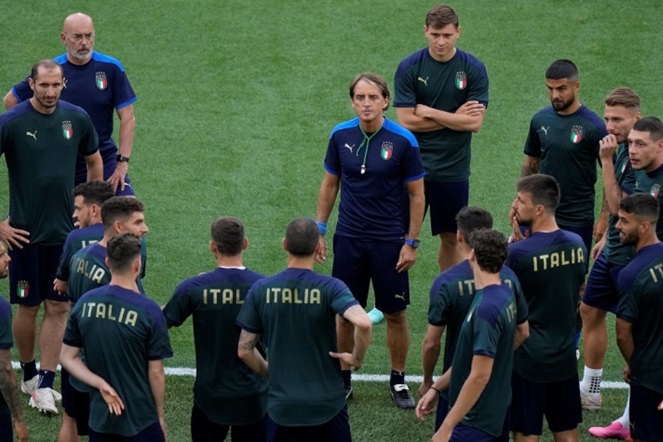 Mancini Akui Spanyol Lebih Kuat, Tapi Italia Pantang Takut