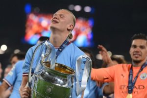 Penuhi Janji Bawa Man City Juara Liga Champions, Erling Haaland Lega