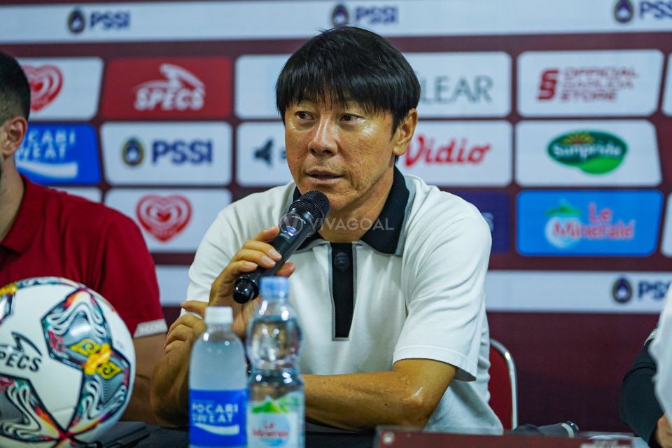 Shin Tae-yong Minta Suporter Penuhi Gelora Bung Tomo Untuk Laga Indonesia vs Palestina