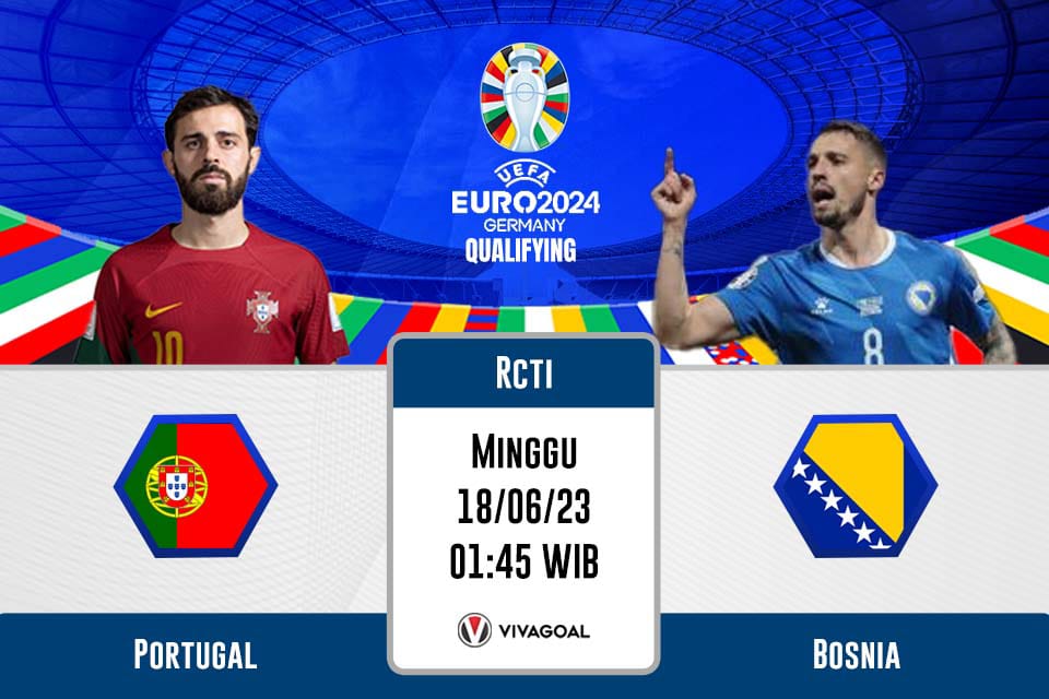 Portugal vs Bosnia: Prediksi, Jadwal dan Link Live Streaming