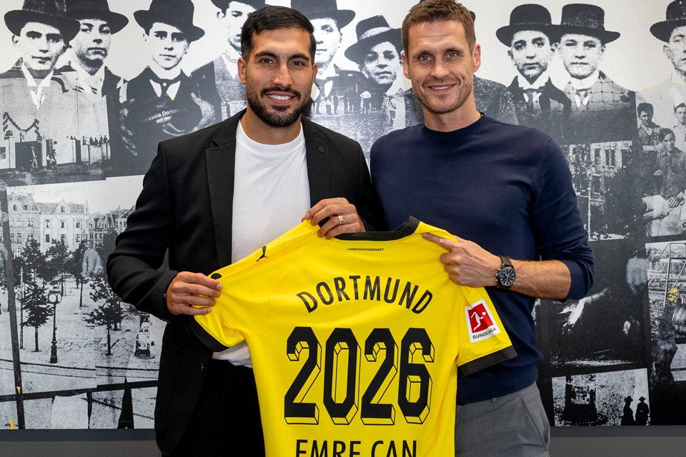 Emre Can Resmi Perpanjang Kontrak bersama Dortmund Hingga 2026