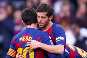Sergi Roberto Berharap Messi Menutup Karier di Barcelona
