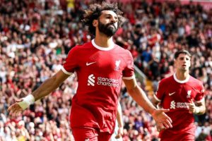 Mohamed Salah Kini Tiga Besar Top Skor Liverpool Sepanjang Masa